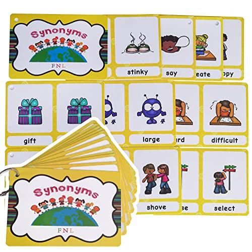 Training Toy 英語 フラッシュカード 英単語 カード アルファベット (類似語・同義語)