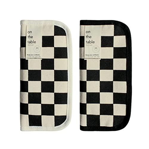 On The Table Checkerboard Pen Case ペンケース 韓国 ペン コスメ...