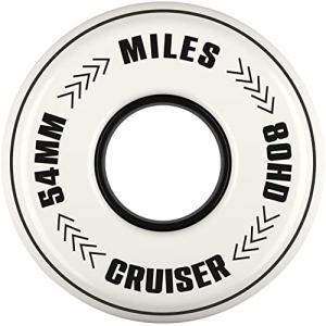 マイルズ【MILES】スケートボード ソフトウィール 80HD 54ｍｍ 街乗り クルーザー｜hyper-market