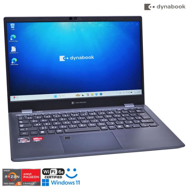 Wi-Fi6E 顔認証 フルHD 13.3型 dynabook GA83/XY AMD Ryzen ...