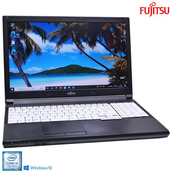 15.6型 ノートパソコン 富士通 LIFEBOOK A577/S Core i5 7300U メモ...
