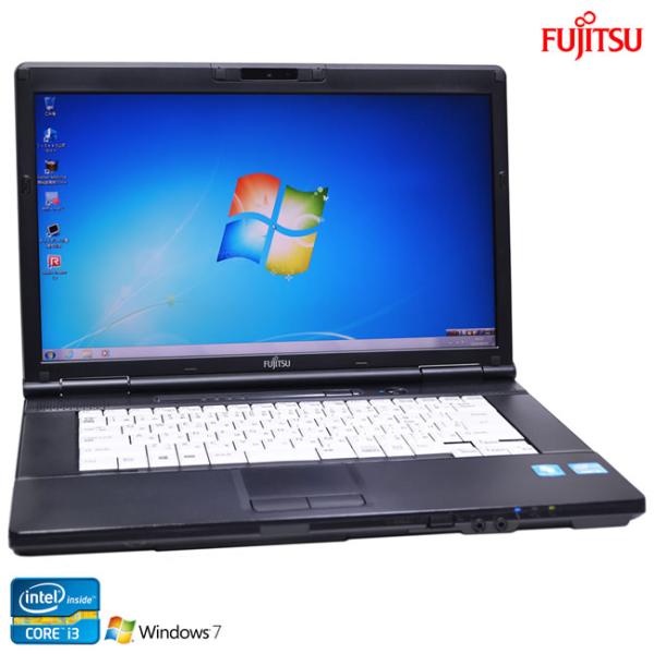 Windows7 32bit 中古 ノートパソコン HD+液晶 富士通 LIFEBOOK A572/...