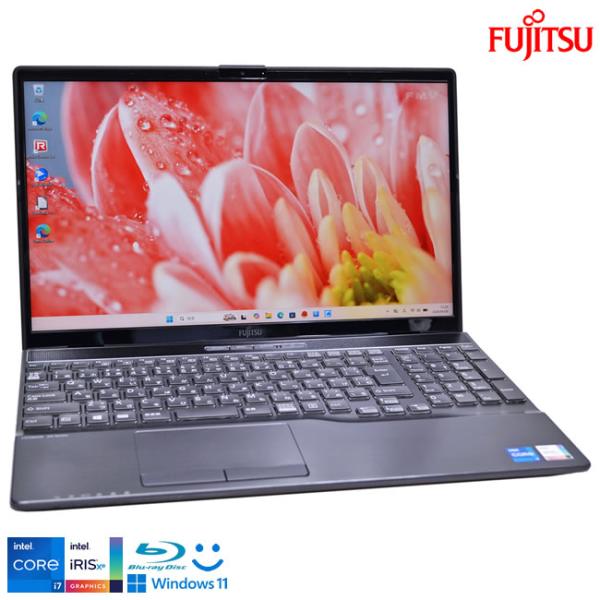 Blu-ray フルHD 富士通 LIFEBOOK AH53/F3 Core i7 1195G7 I...