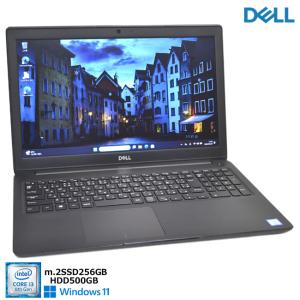 Windows11 Webカメラ DELL Latitude 3500 第8世代 Core i3 8145U M.2SSD256G HDD500G メモリ8G Wi-Fi USBType-C｜hyperlabpc