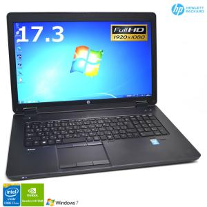 Windows7 メモリ32GB Quadro搭載 17.3型FHD HP ZBook 17 G2 Core i7 4810MQ m.2SSD512G HDD500G Blu-ray Wi-Fi｜hyperlabpc