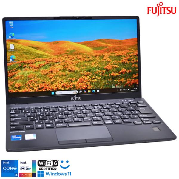 セール！ FHD 顔認証 Wi-Fi6 モバイル 富士通 LIFEBOOK U9311/F Core...