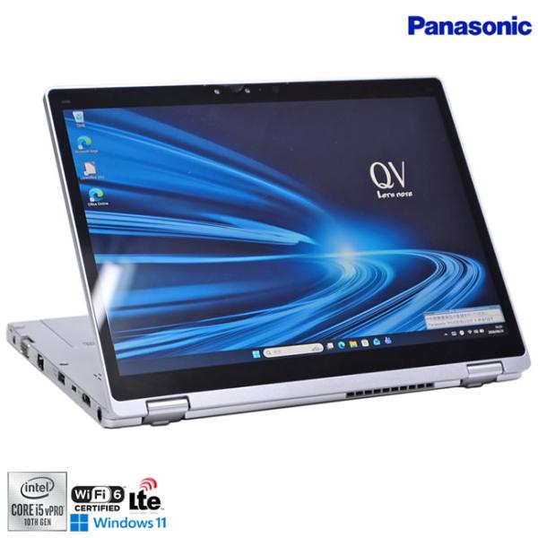 セール!! 2-in-1 SIMフリー Wi-Fi6 Panasonic Let's note QV...