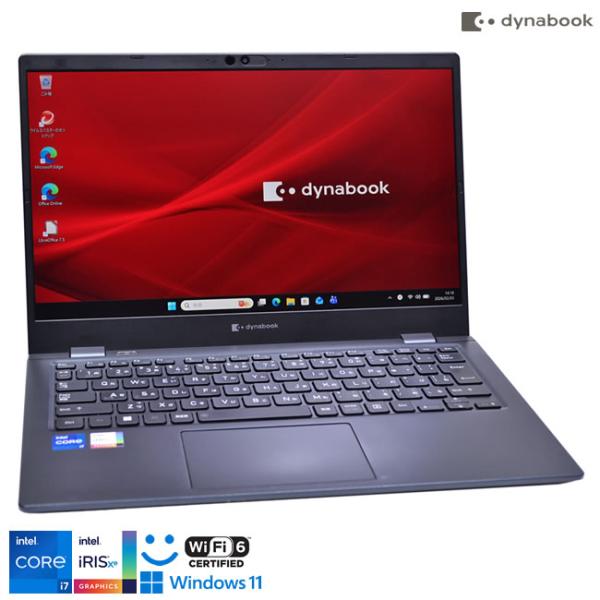 Wi-Fi6 顔認証 Core i7 1185G7 IrisXe dynabook G83/HU メ...