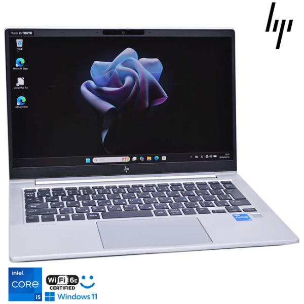 顔認証 Wi-Fi6E HP EliteBook 630 G9 第12世代 Core i5 1235...