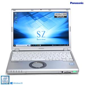 WUXGA 12.1型 モバイル Panasonic Let's note SZ6 Core i3 7100U Wi-Fi HDMI Webカメラ M.2SSD128G メモリ4G Windows10｜hyperlabpc