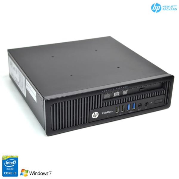 Windows7 64bit 小型 中古パソコン HP EliteDesk 800G1 USDT 4...