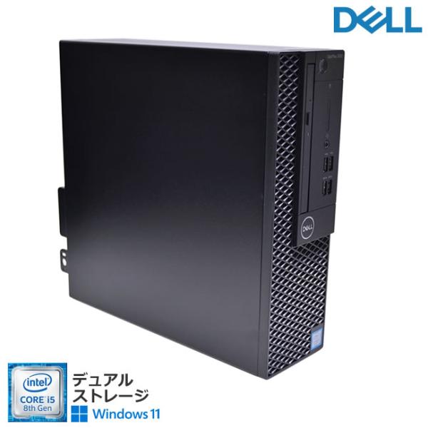 HDMI デスクトップ DELL OPTIPLEX 3060 SF Core i5 8500 DVD...