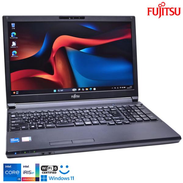 Wi-Fi6 顔認証 15.6型 富士通 LIFEBOOK A5511/G Core i5 1145...