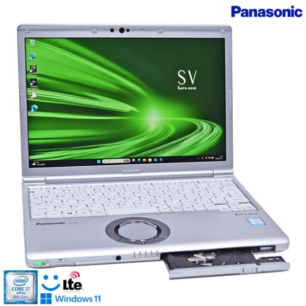 良品 SIMフリー 顔認証 Panasonic Let's note SV8 Core i7 866...