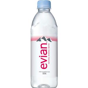 伊藤園 evian(エビアン) ミネラルウォーター 500ml×24本 [正規輸入品]