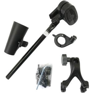 カサホルダー さすべえパート3 [SASUBE PART-3] 自転車用ワンタッチ傘スタンド 傘収納ポケット付 電動自転車/一般車兼用 雨・陽射し・紫外線対策に