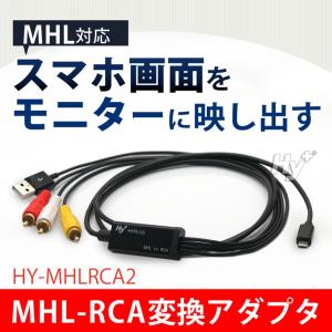 Hy+ MHL to RCA(アナログコンポジット)変換アダプタ HY-MHLRCA2