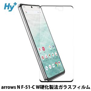 arrows N F-51C ガラスフィルム 全面 保護 吸着 日本産ガラス仕様｜hyplus