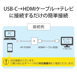 Hy+ Type-C USBハブ HY-TCH...の詳細画像2
