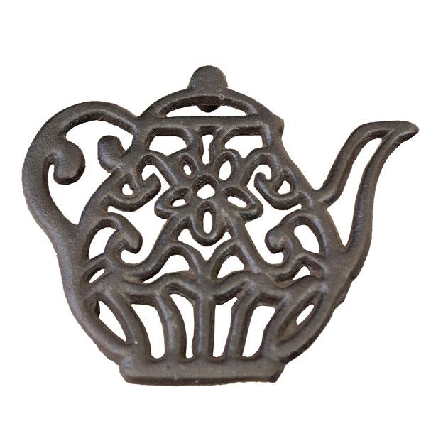 トリベット 鍋敷き アイアン ルースター ポットスタンド クラシック プランターベース 鋳物 キッチ...