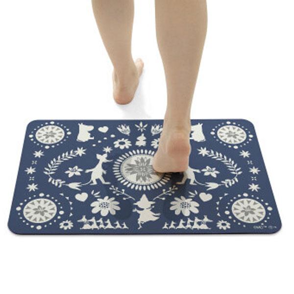 ムーミン 珪藻土入り バスマット スナフキン スニフ MOOMIN 足ふきマット 吸水 速乾 新生活...