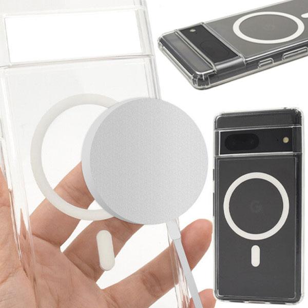 Google Pixel 7 耐衝撃 TPU クリアケース MagSafe対応 マグセーフ グーグル...