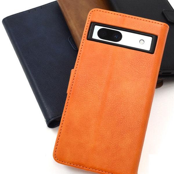 Google Pixel 7a 手帳型ケース 手帳 ケース グーグルピクセル カラーレザー手帳型ケー...