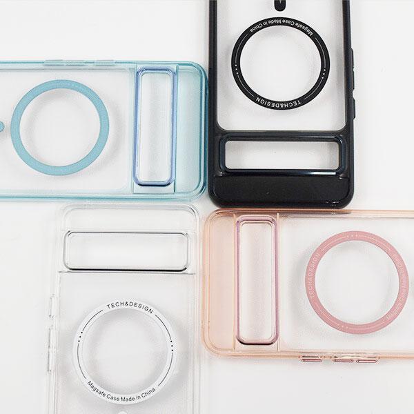 Google Pixel 8 Pro 耐衝撃 MagSafe対応 ケース クリアケース tpu Go...