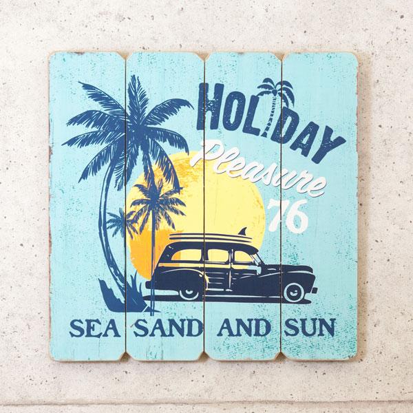 アンティーク サーフ サーファー ウッドボード バー カフェ看板 アンティーク 店舗用 壁掛け プレ...