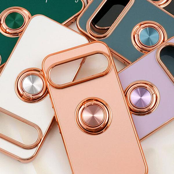 Google Pixel 10/10 Pro メタリック バンパー ソフトカラーケース docomo...