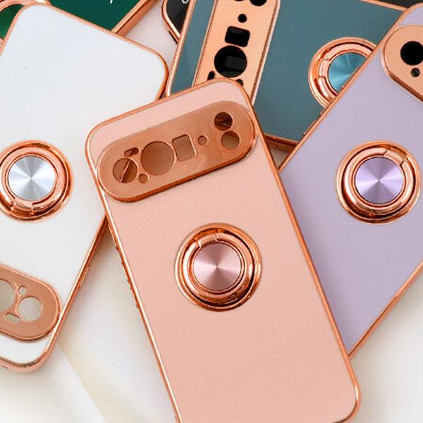 Google Pixel 10 Pro XL メタリック バンパー ソフトケース GooglePix...