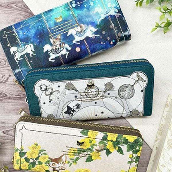 財布 ベベダヤン 送料無料 新品 ラウンドファスナー 財布 わちふぃーるど コアスタンプ 絵本 レデ...