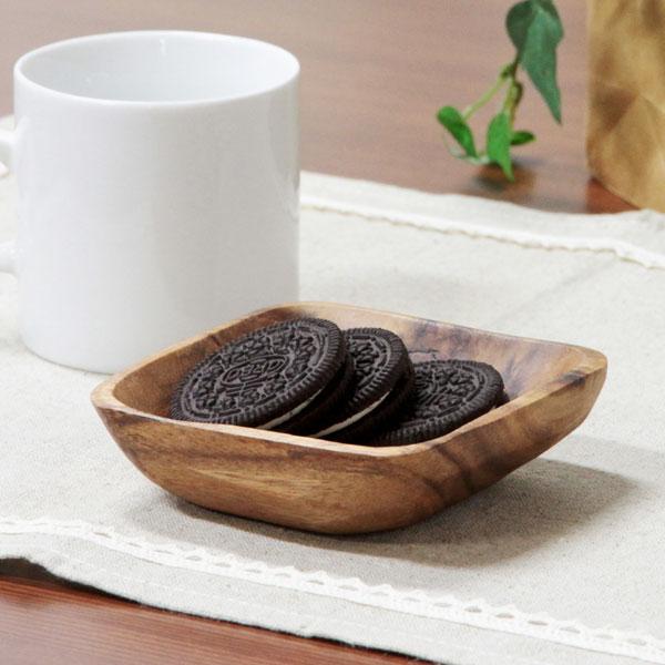 アカシア食器 木製食器 ウッド 木製 スクエア 食器 カフェ 人気 おすすめ ボウル トレー 木製 ...