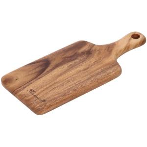 カッティングボード 木のまな板 木製 アカシア　アカシアカッティングボード　取っ手付き　Ｍ｜hypnos