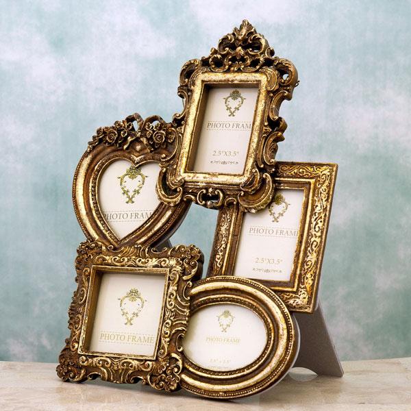 フォトフレーム 写真立て ヴィンテージ調 アンティーク調 壁掛けフォトフレーム おしゃれ 家族写真 ...