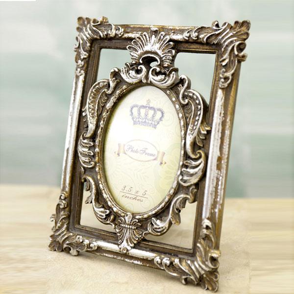 フォトフレーム 写真立て ヴィンテージ調 ファミリーフォトフレーム アンティーク調 ロイヤルサロン ...