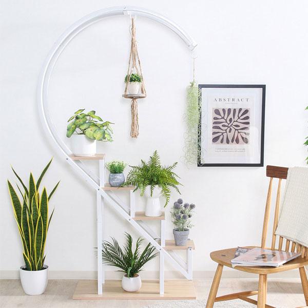 ディスプレイラック 棚 シェルフ キャビネット 本棚 おしゃれ 北欧 プランタースタンド スリム 2...