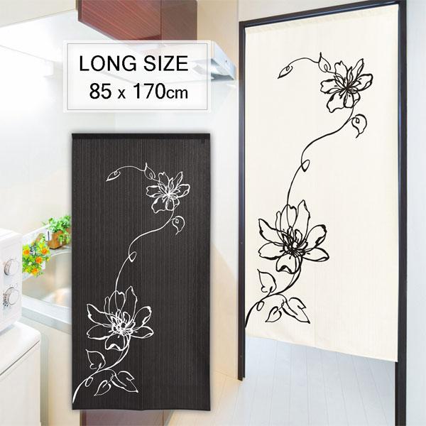 のれん ウエヌスタ おしゃれ 暖簾 間仕切り カーテン ロングサイズ 勝手口 省エネ 断熱保温 送料...