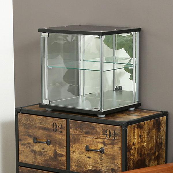 ガラスコレクションケース ディスプレイラック 卓上 ガラスコレクション ボックス ミニ 収納棚 コレ...