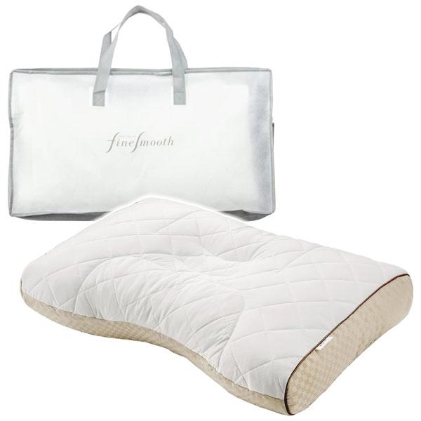 西川 枕 そば殻タッチパイプ ファインスムーズ Nishikawa 63X43cm 洗える 通気性 ...