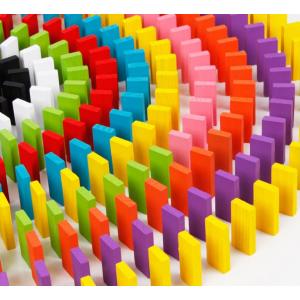 ドミノ倒し おもちゃ 積み木 知育 玩具 12...の詳細画像3
