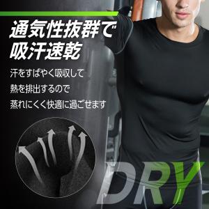 コンプレッションウェア 長袖 コンプレッション...の詳細画像3
