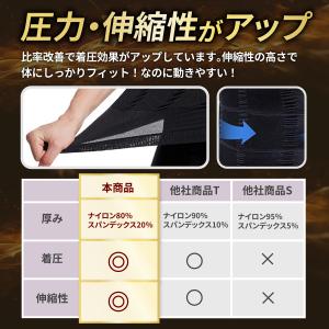 加圧シャツ 加圧インナー メンズ 半袖 コンプ...の詳細画像5