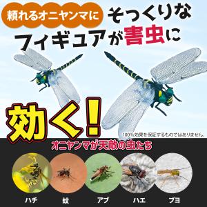 2個セット オニヤンマ 虫除け 効果 12cm...の詳細画像4