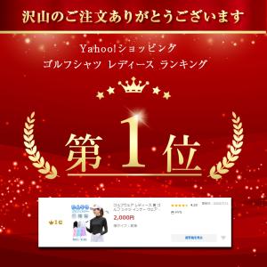 ゴルフウェア レディース 夏 ゴルフ シャツ ...の詳細画像1