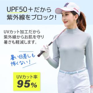 ゴルフウェア レディース 夏 ゴルフ シャツ ...の詳細画像4