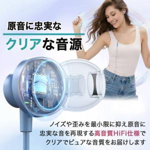イヤホン 有線 タイプc Type-C マイク...の詳細画像5