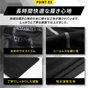 スパッツ メンズ レギンス スポーツタイツ ハ...の詳細画像5