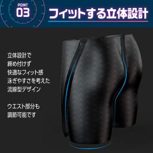 フィットネス水着 メンズ 水着 水泳帽 セット...の詳細画像5