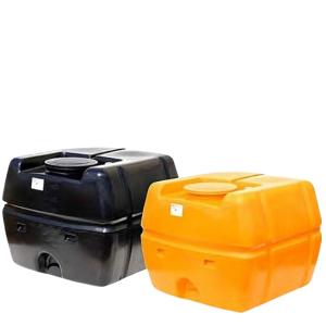 モリマーサム樹脂工業 ローリータンク SL-500 黄色・黒色・青色 500L